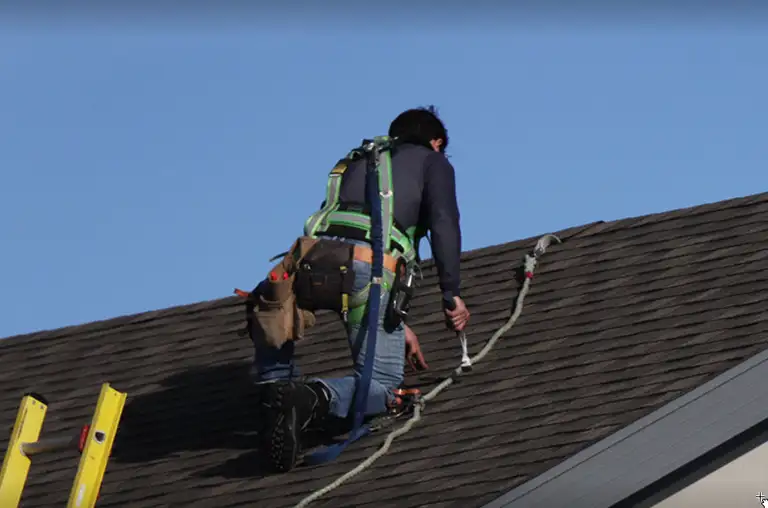Completed shingle roof on an Orillia home