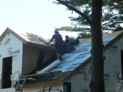 Ready Roofers contractor working on a roof